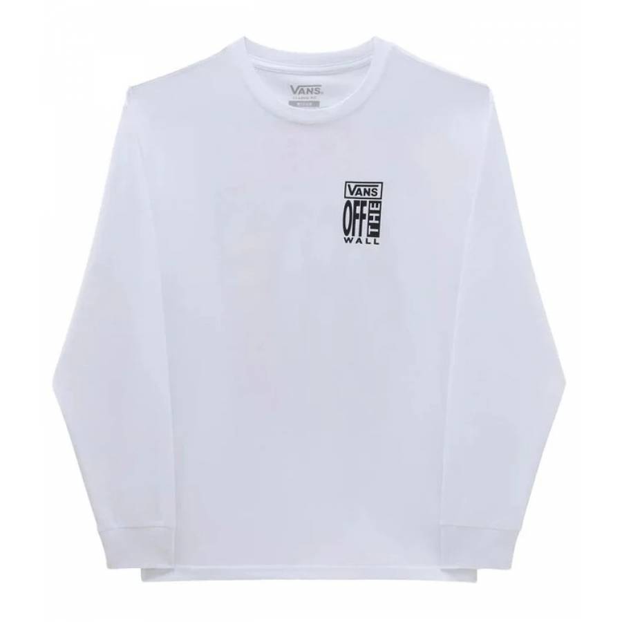 Vans Ave Long Sleeve T-Shirt - White