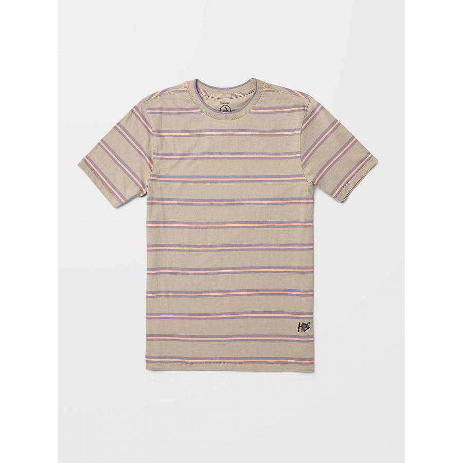 Volcom V ENT Hockey Dad T-Shirt - Light Khaki