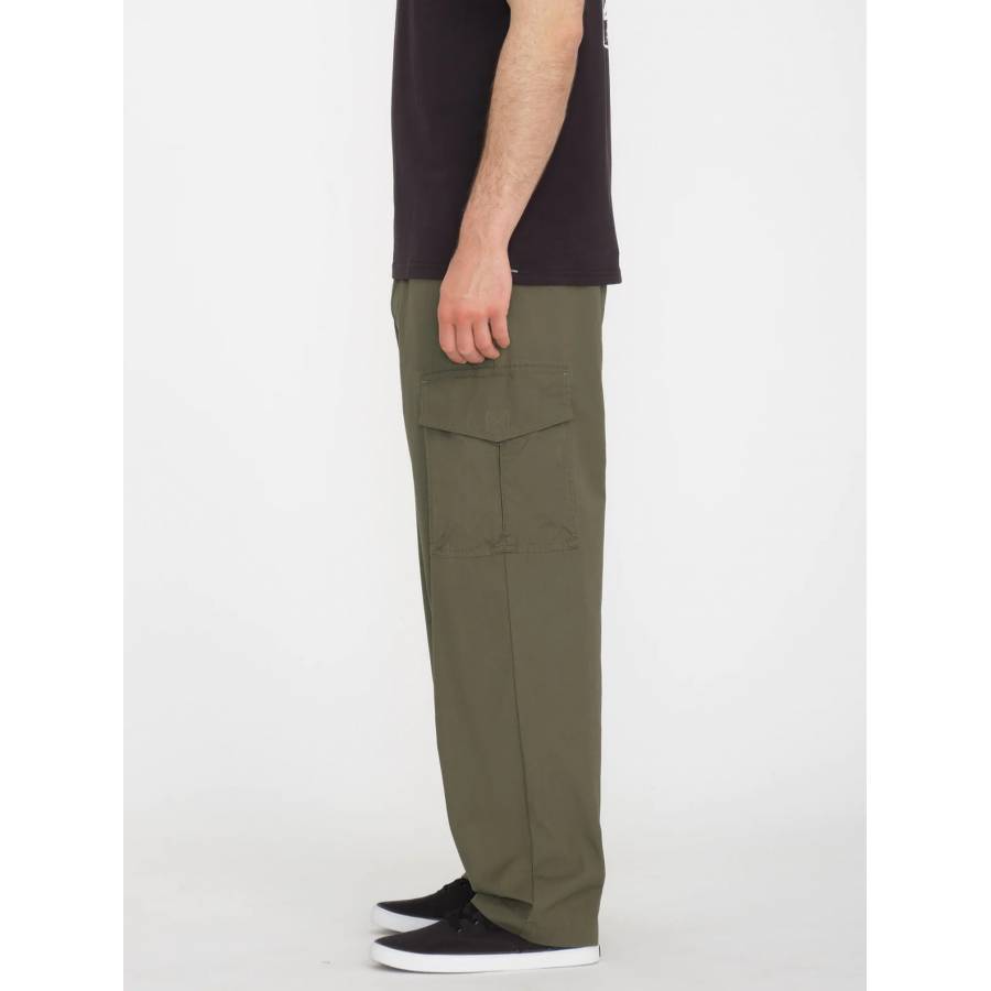 Volcom Grande Barracks Cargo Trousers - Wintermoss