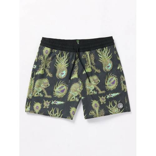 Volcom Tetsunori Trunk 17" Boardshorts - Black