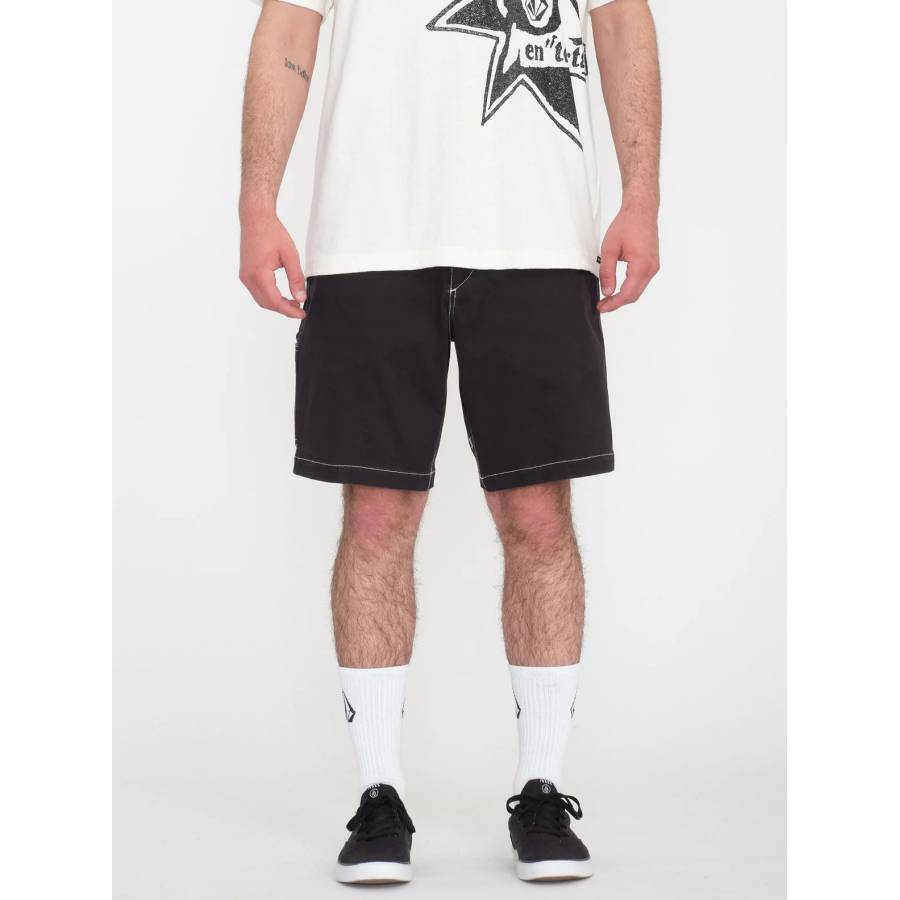 Volcom V Entertainment Hockey Dad 20" Shorts - Black