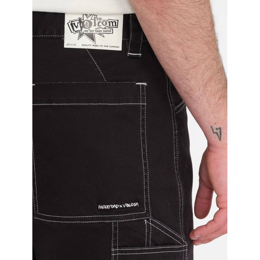 Volcom V Entertainment Hockey Dad 20" Shorts - Black