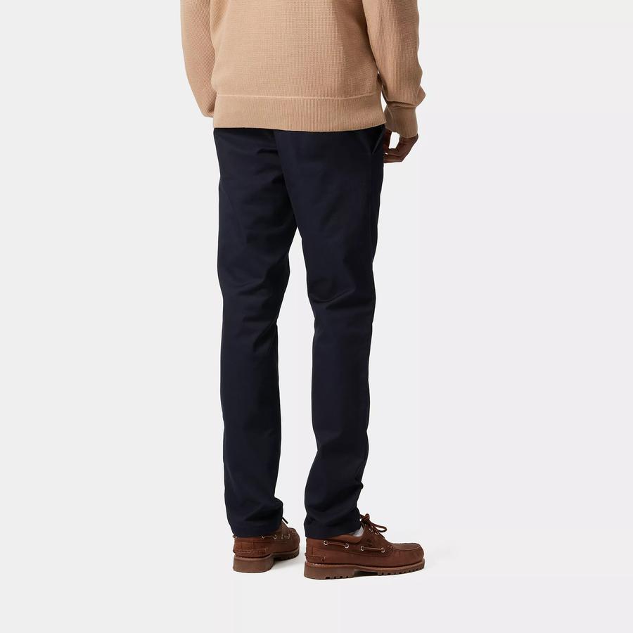 Carhartt WIP Sid Pant - Dark Navy (Rinsed)