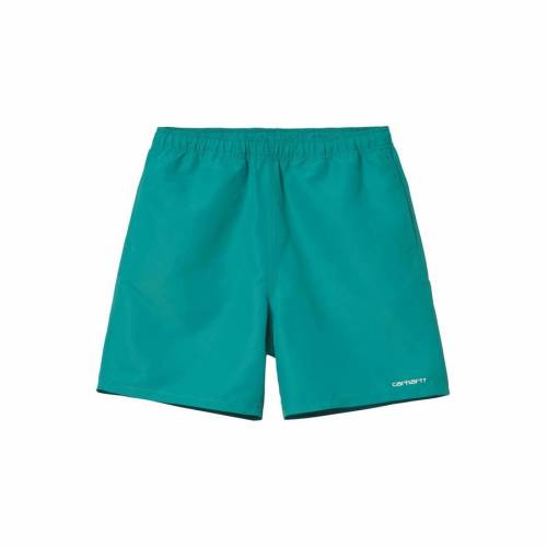 Carhartt WIP Island Swim Trunks - Caribbean / White