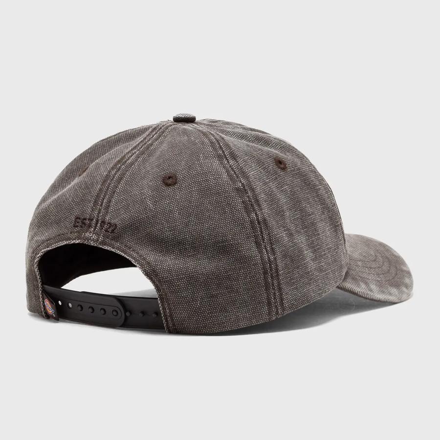 Dickies Hardwick Duck Canvas Cap - Dark Brown