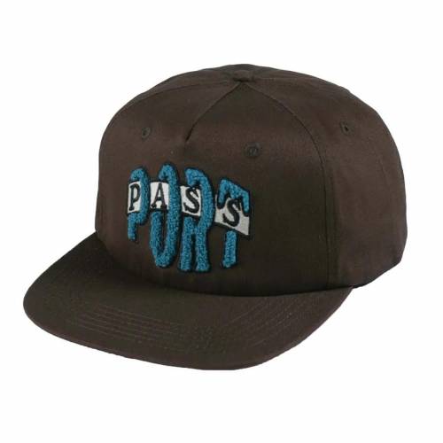 Pass Port Bulb Logo Cap - Brown
