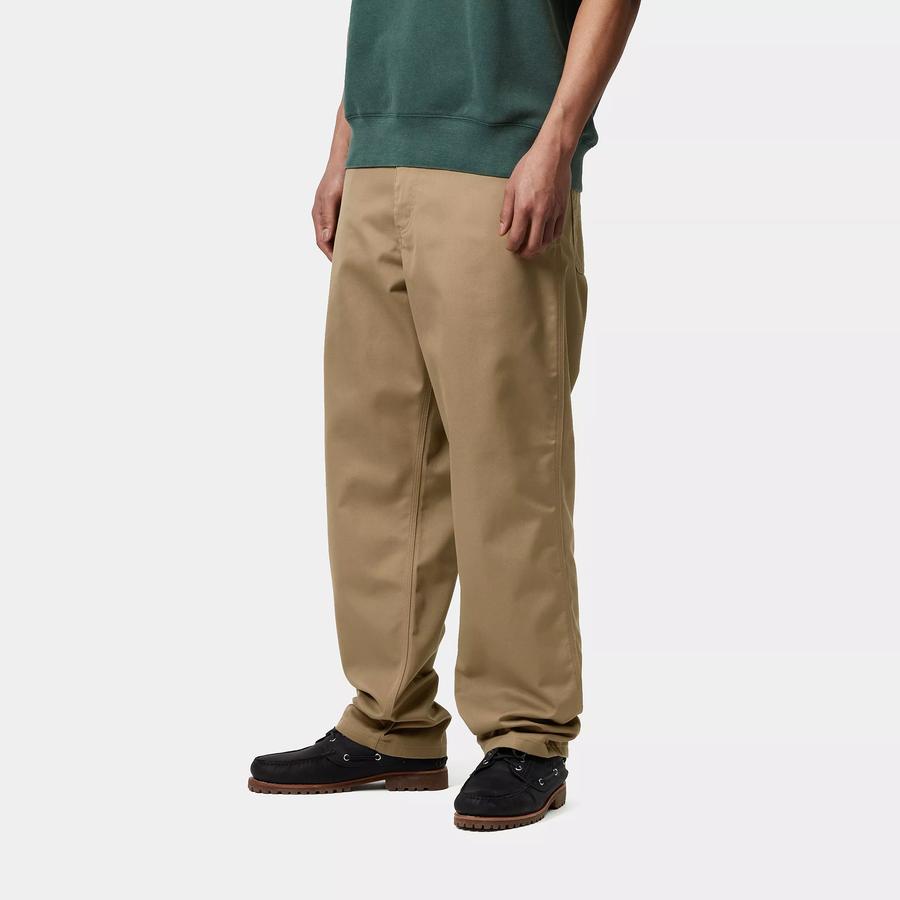 Carhartt WIP Simple Pant - Leather (Rinsed)