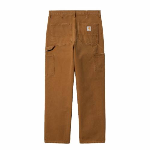 Carhartt WIP Single Knee Pant - Deep H Brown (Aged Canvas)