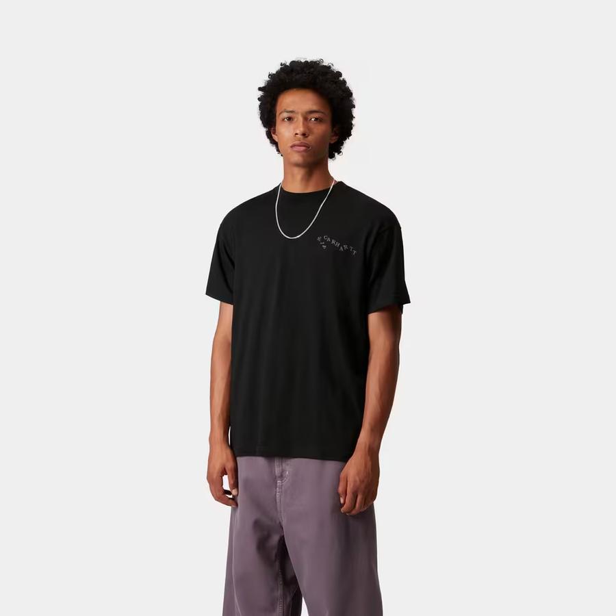 Carhartt WIP S/S Okniceok 01 T-Shirt - Black