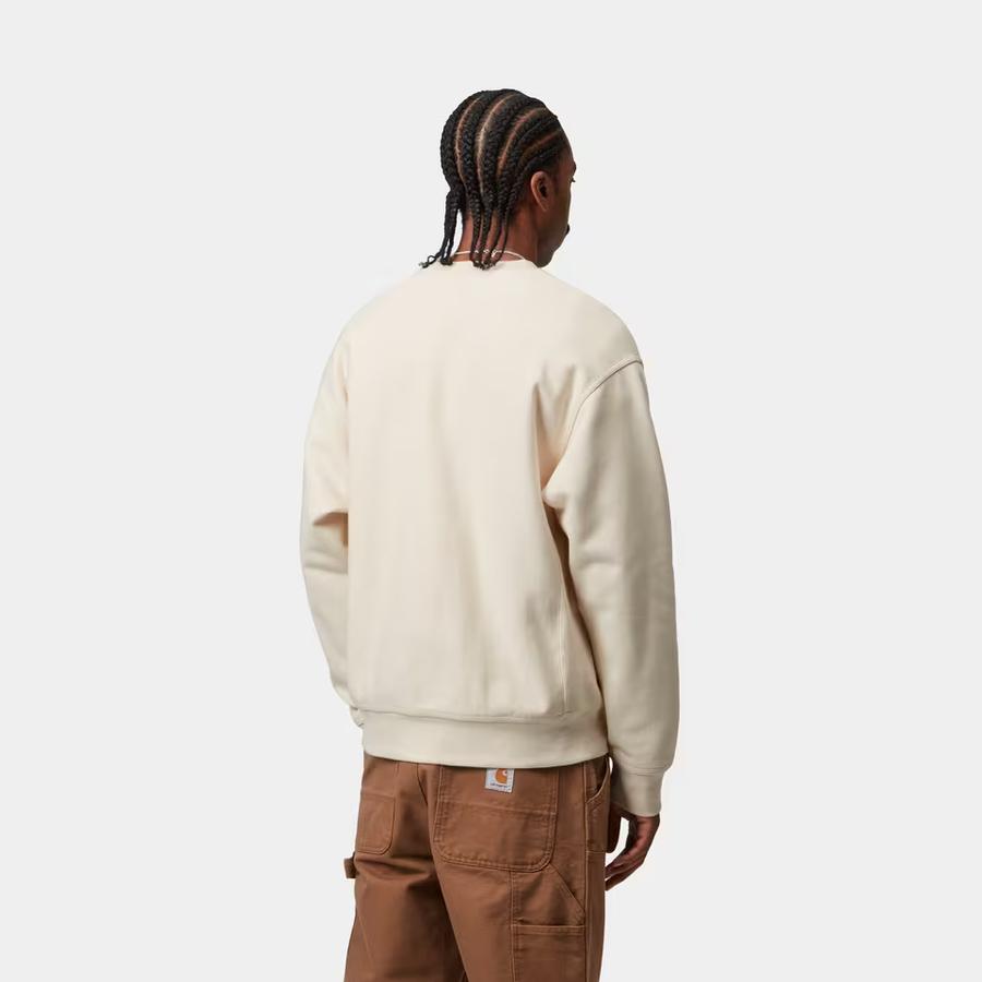 Carhartt WIP American Script Sweatshirt - Natural