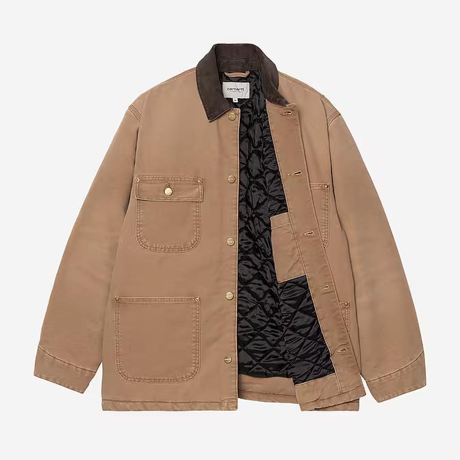 Carhartt WIP OG Chore Coat - Hamilton Brown / Tobacco (Stone Canvas)