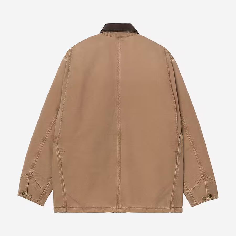 Carhartt WIP OG Chore Coat - Hamilton Brown / Tobacco (Stone Canvas)