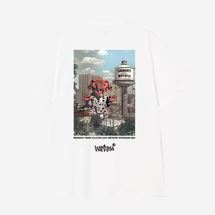 Carhartt WIP S/S Wiptopia T-Shirt - White