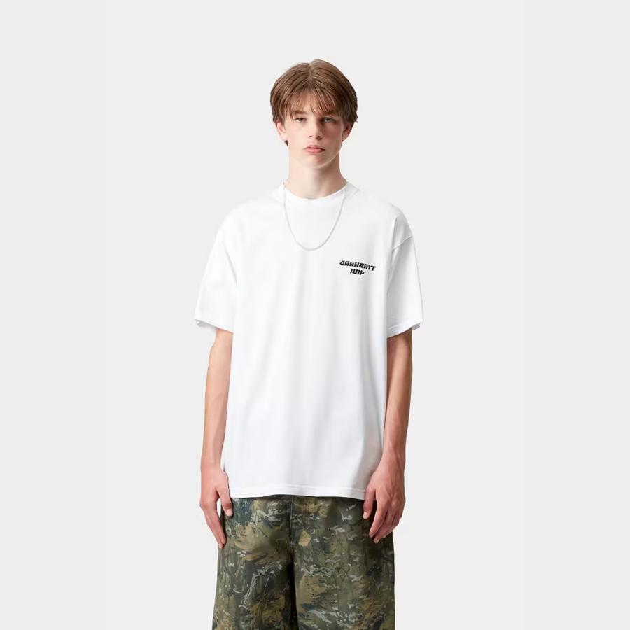 Carhartt WIP S/S Wiptopia T-Shirt - White