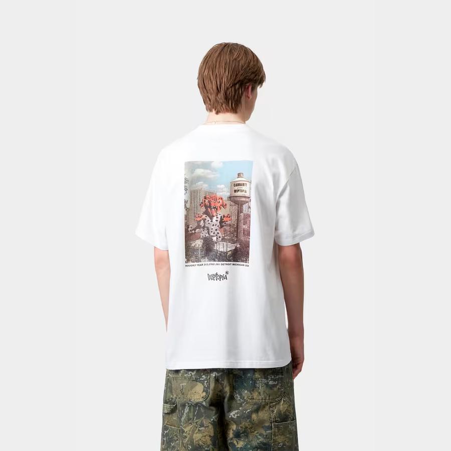 Carhartt WIP S/S Wiptopia T-Shirt - White