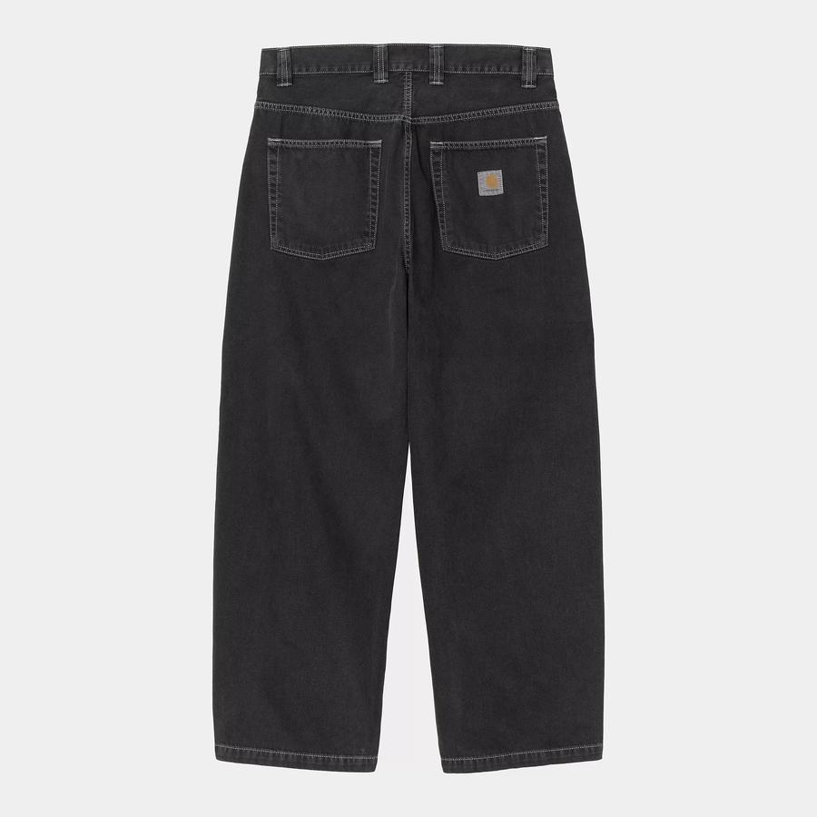 Carhartt WIP Brandon Pant - Black (Stone Dyed)