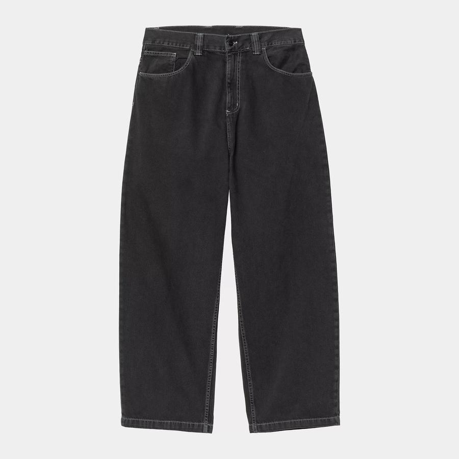 Carhartt WIP Brandon Pant - Black (Stone Dyed)