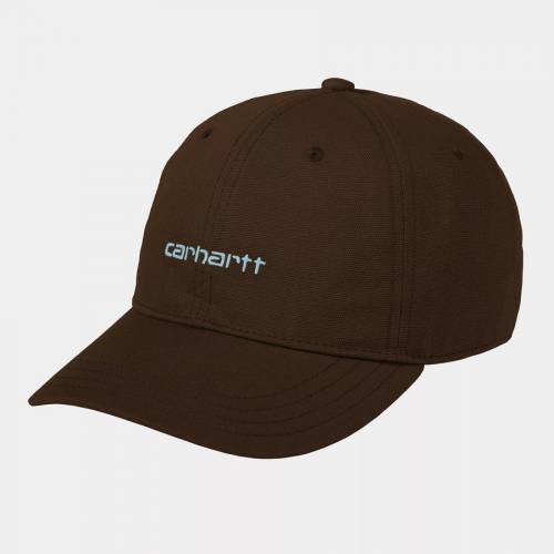 Carhartt WIP Canvas Script Cap - Liberica / Air Sky