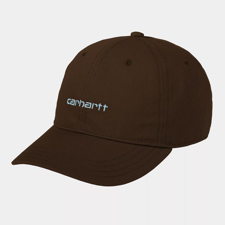 Carhartt WIP Canvas Script Cap - Liberica / Air Sk...