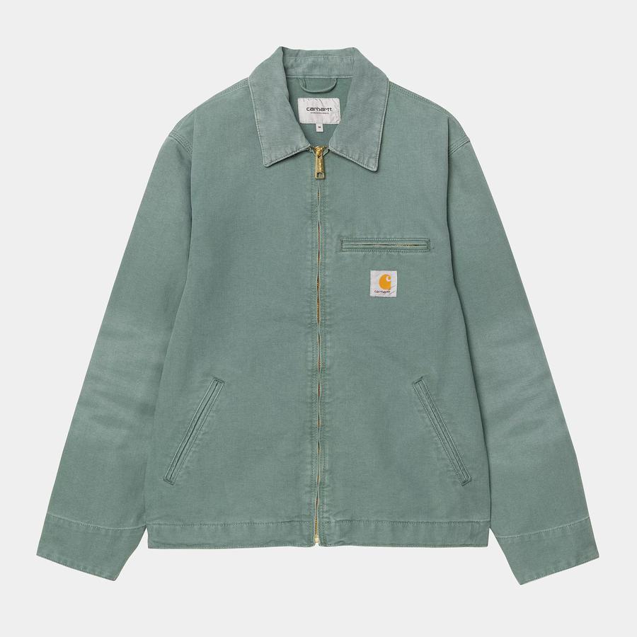 Carhartt WIP Detroit Jacket - Silver Pine / Silver Pine (Stone Canvas)
