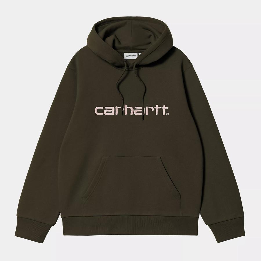 Carhartt WIP Hooded Carhartt Sweatshirt - Turtle /...