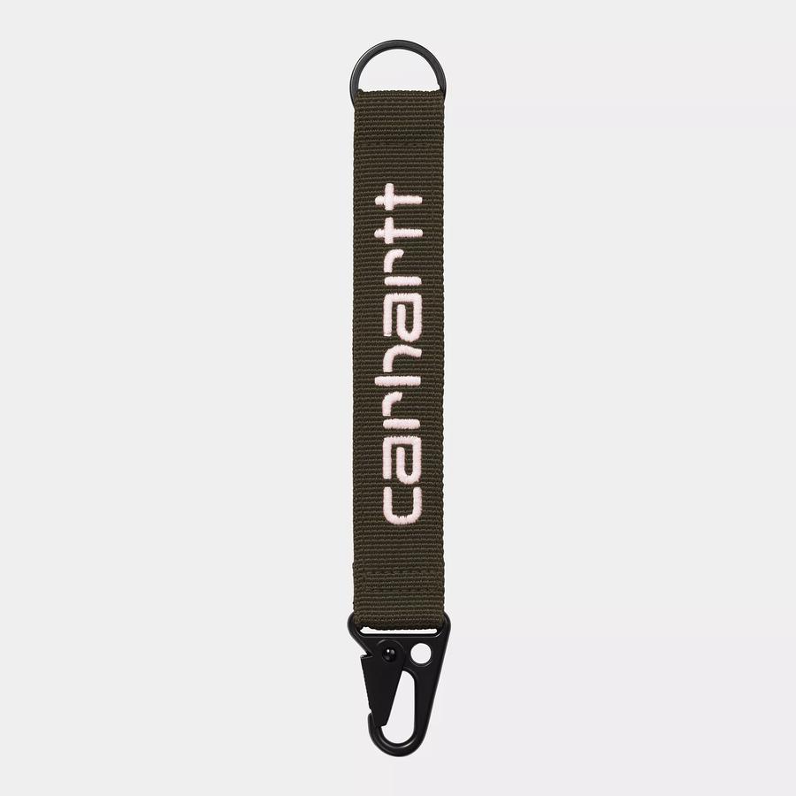 Carhartt WIP Jaden Keyholder - Turtle / Air Pink