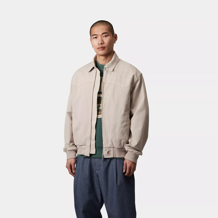 Carhartt WIP OG Santa Fe Jacket - Dusky Beige