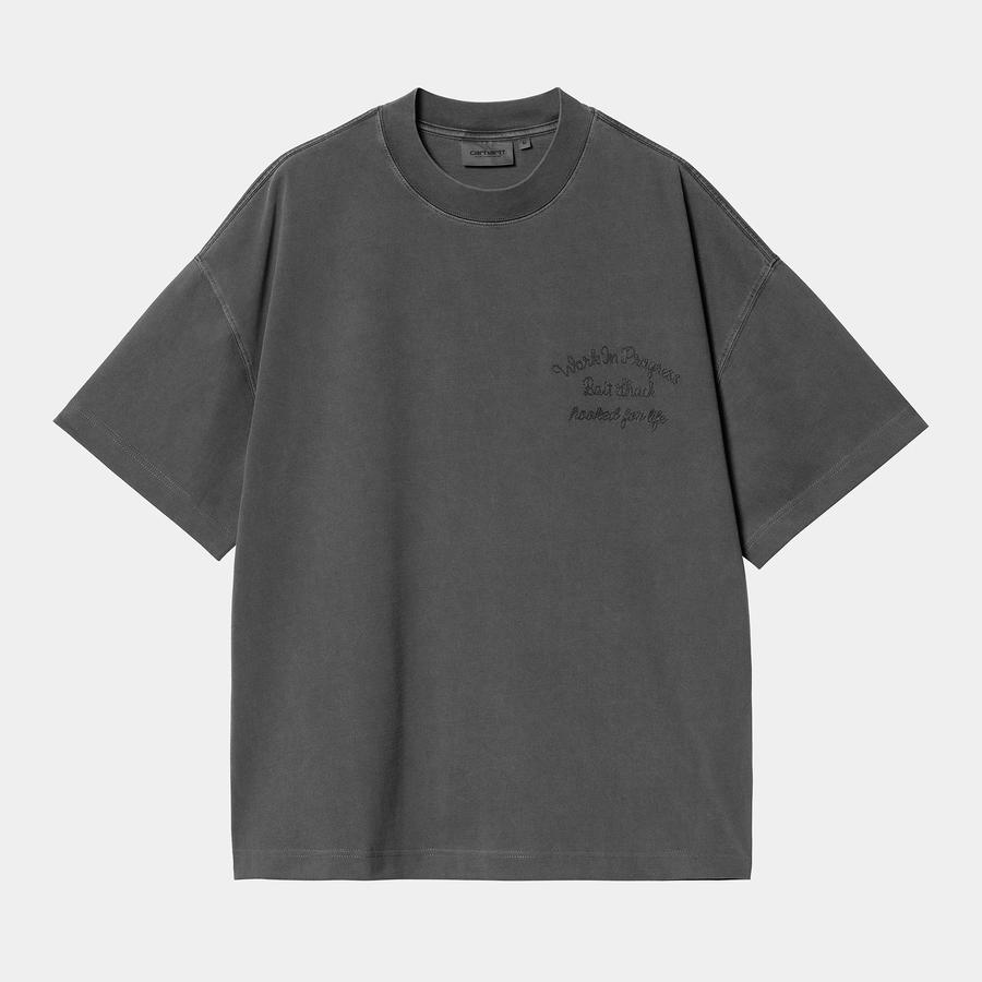 Carhartt WIP S/S Bait Shack T-Shirt - Black (Garme...
