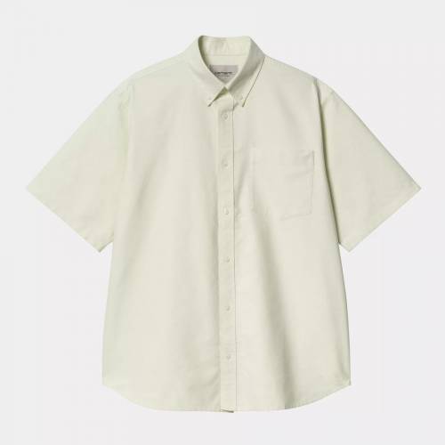 Carhartt WIP S/S Braxton Shirt - Air Green / Wax