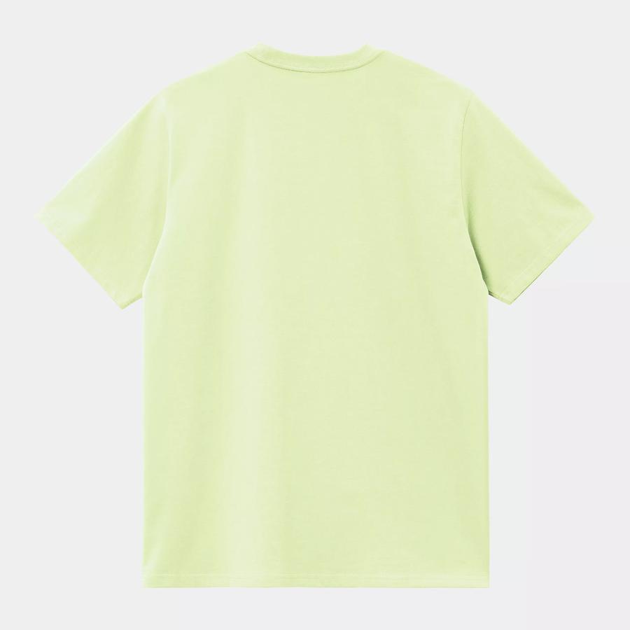 Carhartt WIP S/S Chase T-Shirt - Air Green / Gold