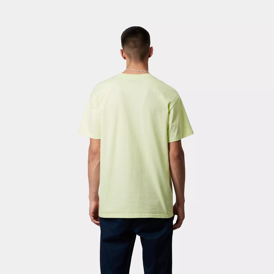Carhartt WIP S/S Chase T-Shirt - Air Green / Gold