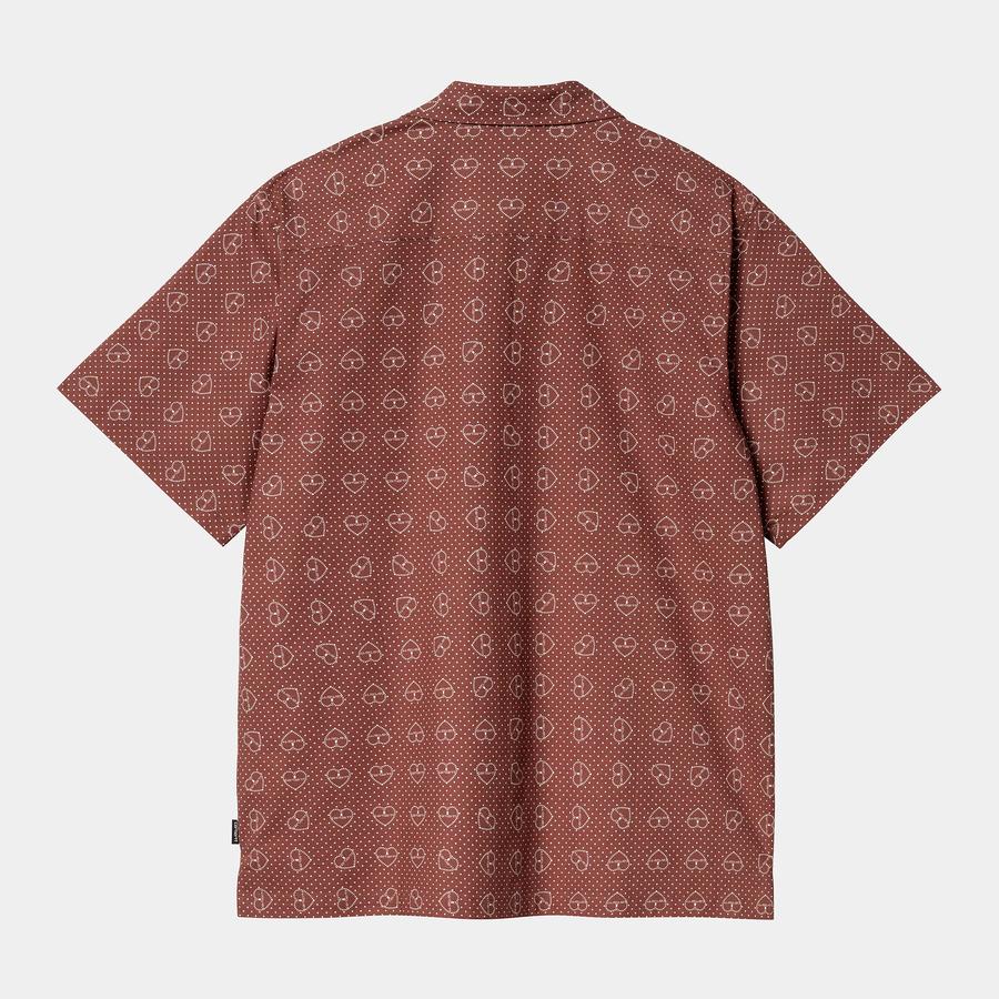 Carhartt WIP S/S Furoshiki Shirt - Henna