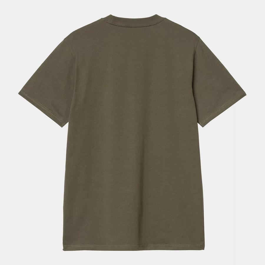 Carhartt WIP S/S Script T-Shirt - Turtle / Air Pink