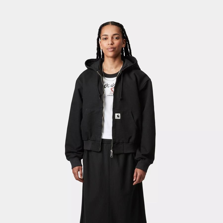 Carhartt WIP W' OG Active Jacket - Black (Rinsed)