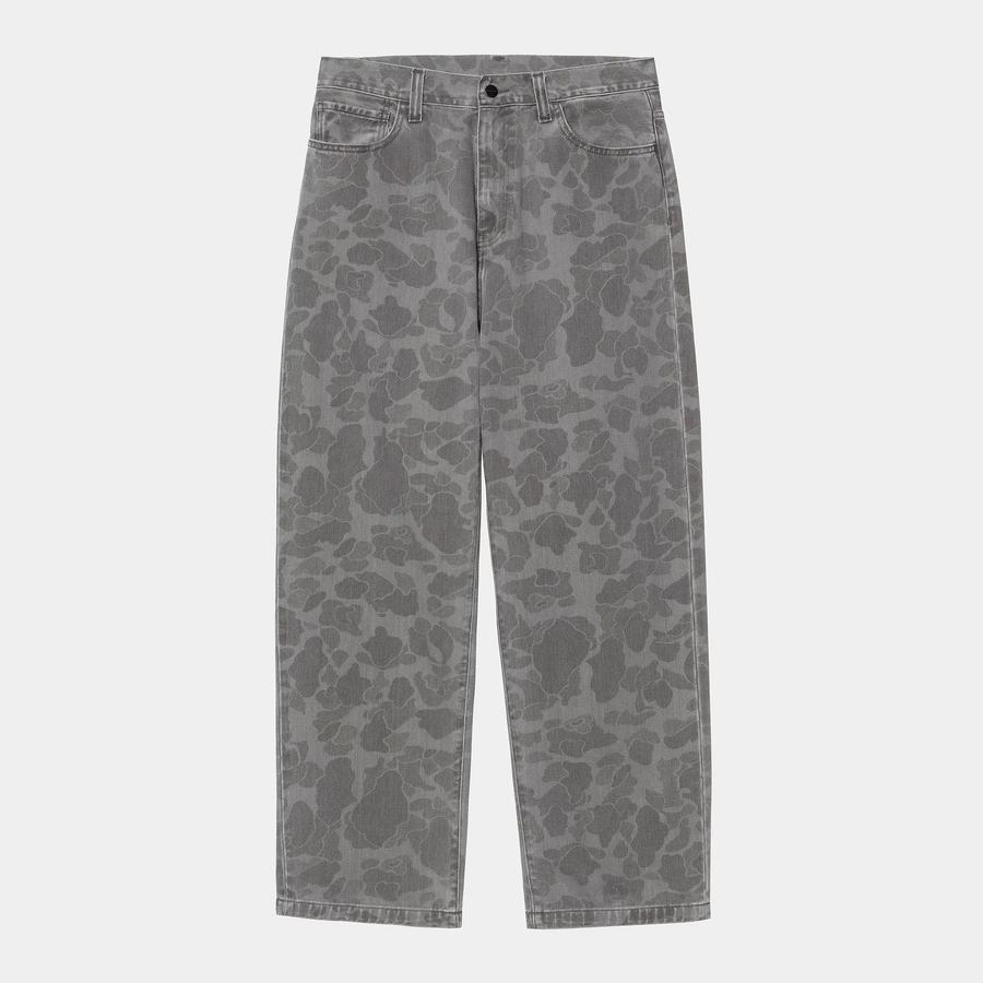 Carhartt WIP Duck Landon Pant - Camo Duck / Black (Heavy Bleached)