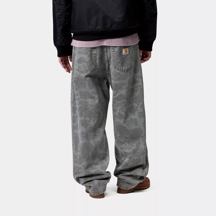 Carhartt WIP Duck Landon Pant - Camo Duck / Black (Heavy Bleached)