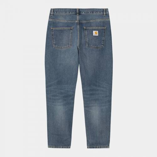 Carhartt WIP Newel Pant - Blue (Dark Used Wash)