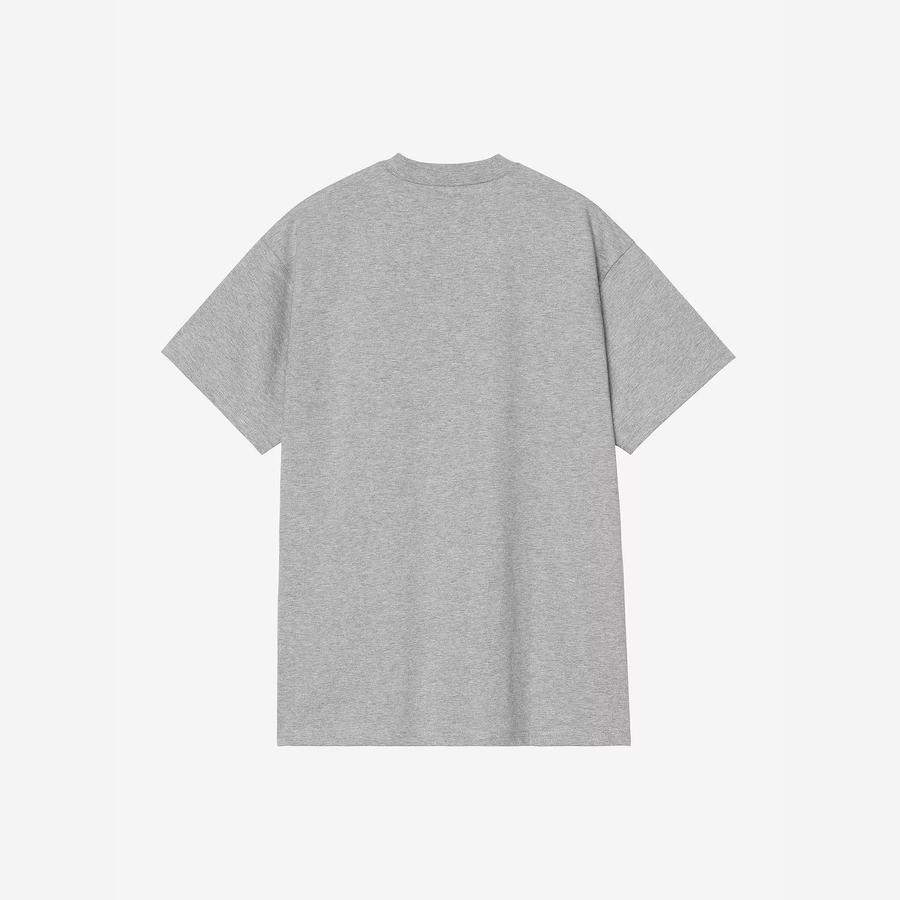 Carhartt WIP S/S Fairplay T-Shirt - Grey Heather