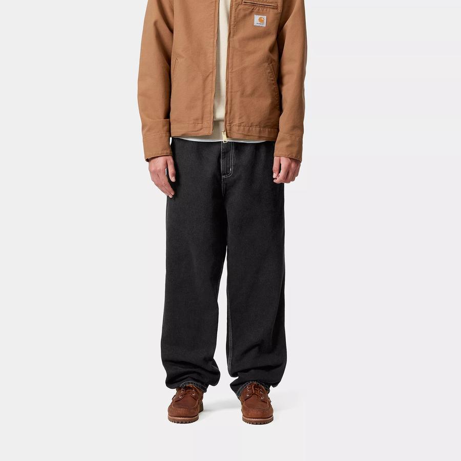 Carhartt WIP Simple Pant - Black (Stone Washed)