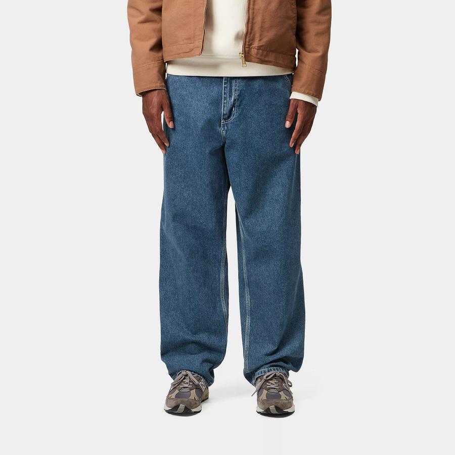 Carhartt WIP Simple Pant - Blue (Stone Washed)