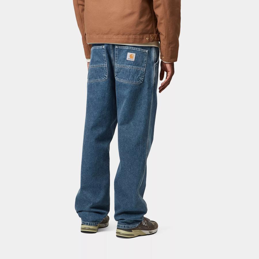 Carhartt WIP Simple Pant - Blue (Stone Washed)