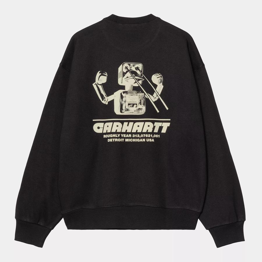 Carhartt WIP Wiptopia Sweatshirt - Black