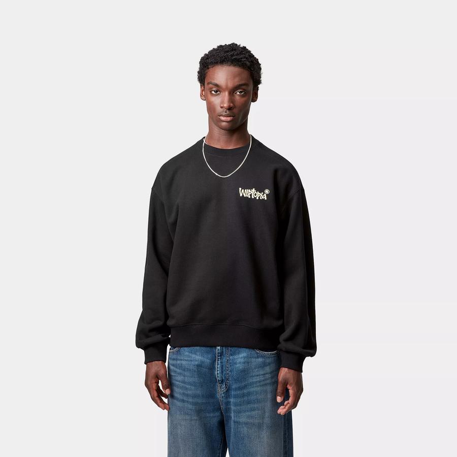 Carhartt WIP Wiptopia Sweatshirt - Black