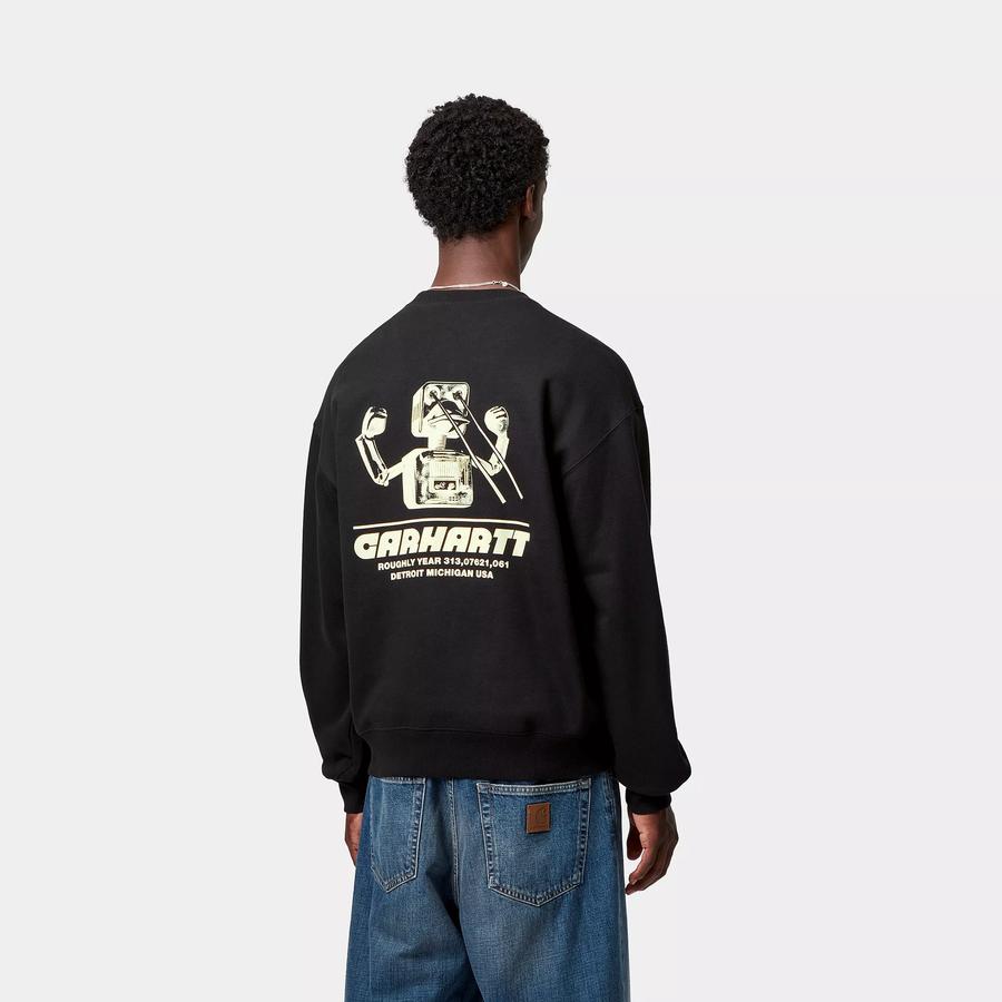 Carhartt WIP Wiptopia Sweatshirt - Black