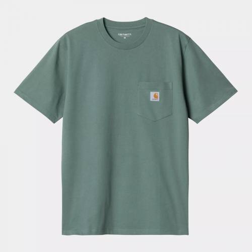 Carhartt WIP S/S Pocket T-Shirt - Silver Pine