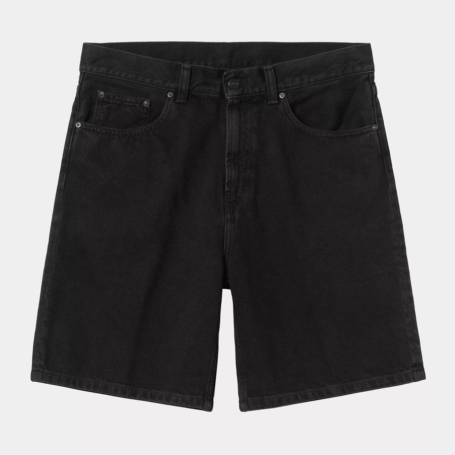 Carhartt WIP Nolan Short - Black (Stone Washed)