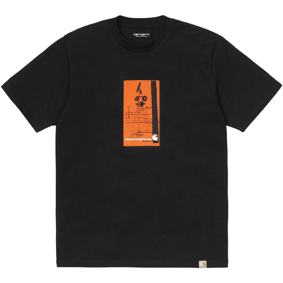 Carhartt WIP S/S Interception T-Shirt - Black