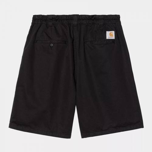 Carhartt WIP Marv Short - Black (Stone Washed)