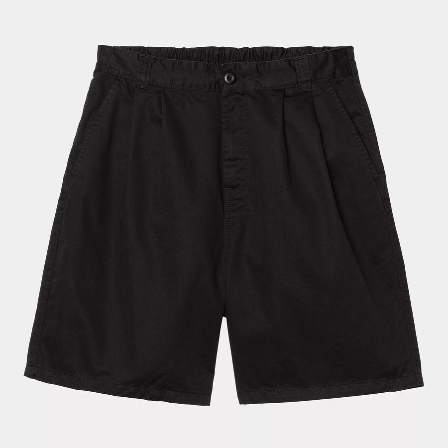 Carhartt WIP Marv Short - Black (Stone Washed)