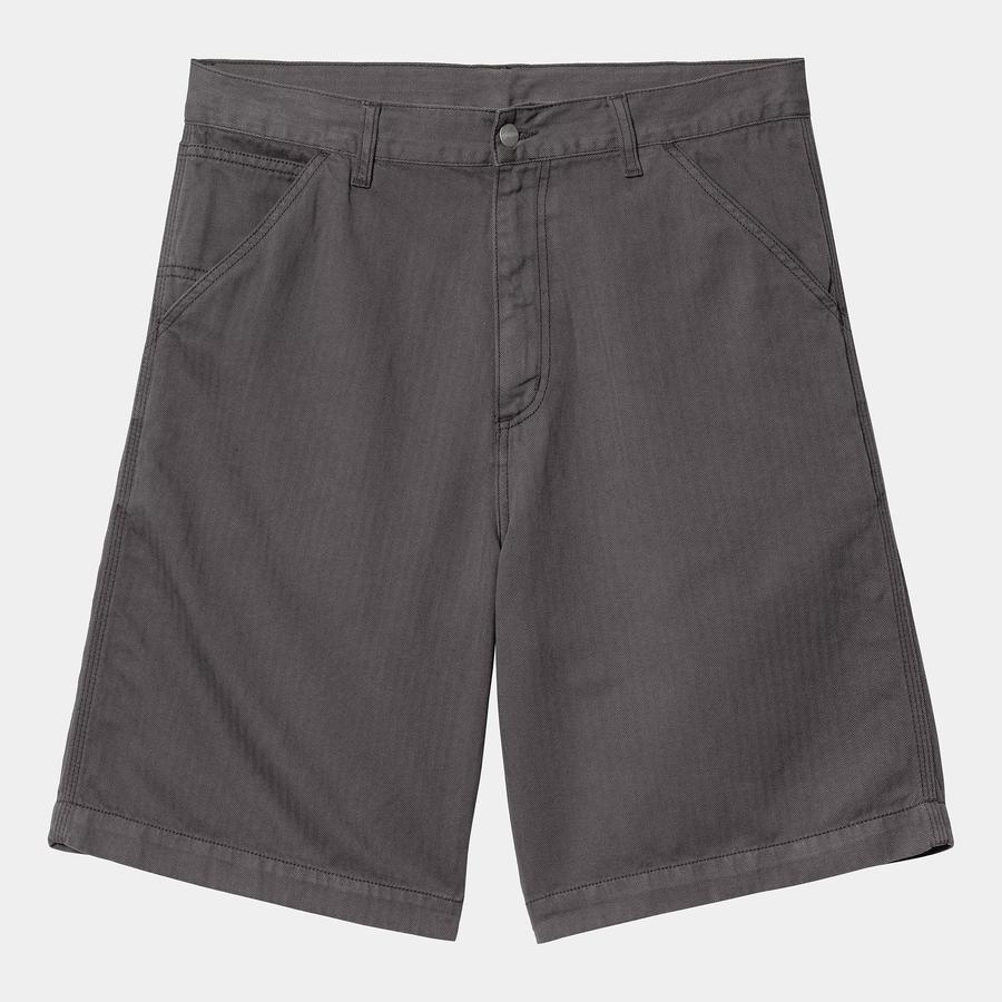 Carhartt WIP Cooper Short - Graphite (Garment Dyed)